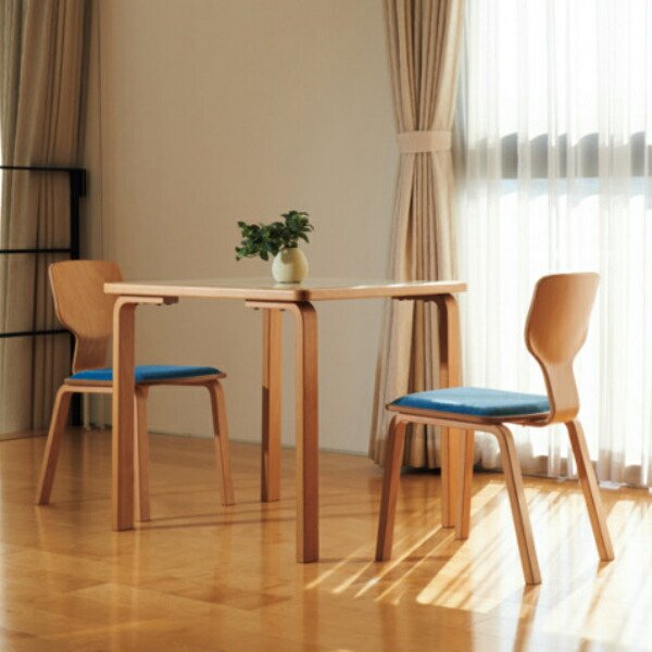 楽天市場】天童木工 松村勝男PESCACHAIR ペスカチェアT-0635WB-NT張地B